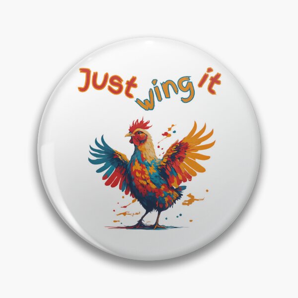 Item preview, Chicken Just Wing It designed and sold by shockley-kashaz.