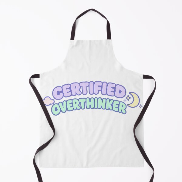 Item preview, Certified Overthinker Pastel Cloud Design designed and sold by Art3mis777.