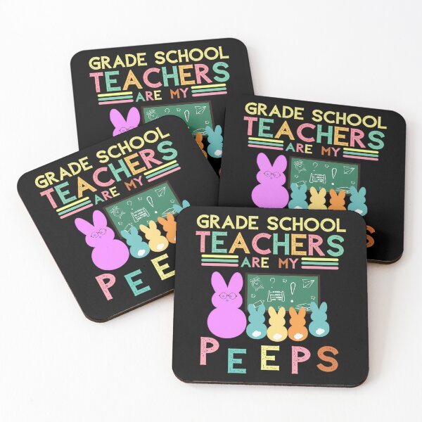 Item preview, Grade School Teachers Are My Peeps Funny Easter designed and sold by ivy-aiko.