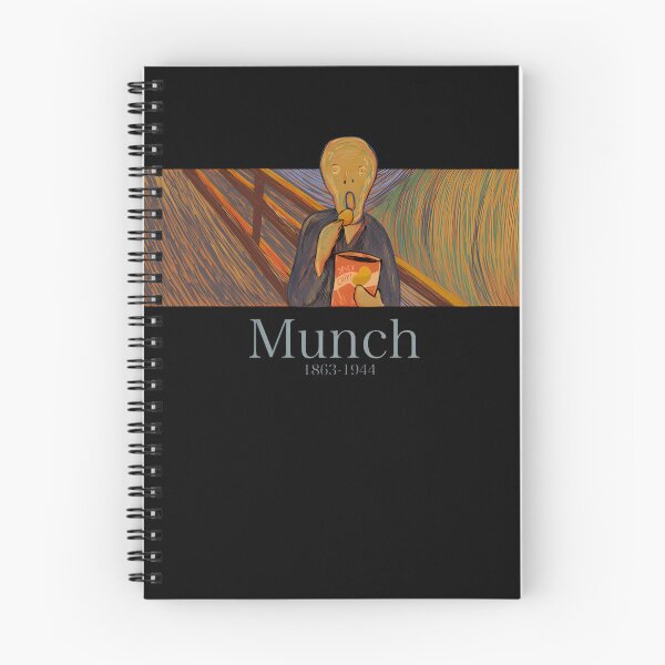 Item preview, Munch 1863 - 1944 Spicy Chips Meme designed and sold by Magicaldesignh.