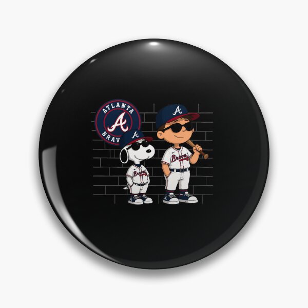 Item preview, Snoopy Baseball Boy Braves  designed and sold by AuraVistas.