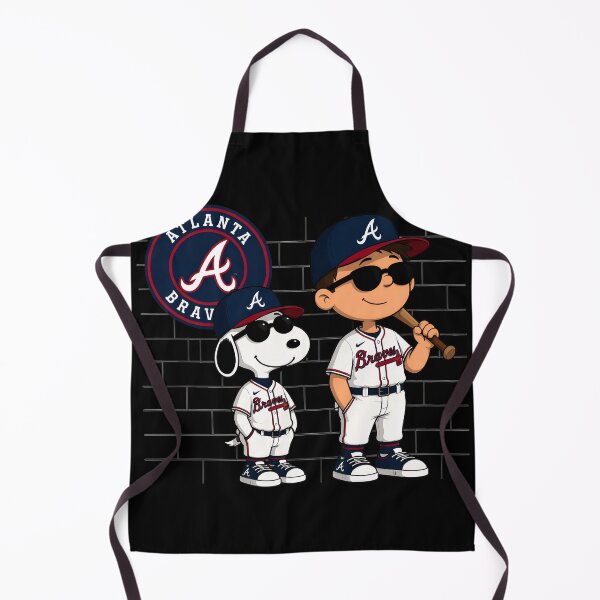 Aperçu de l'œuvre Snoopy, le garçon de baseball des Braves créée et vendue par AuraVistas.