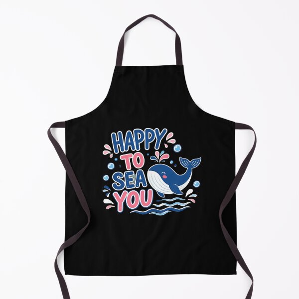Item preview, Happy To Sea You Whale Cute Ocean Animal Pun designed and sold by leocreatives.