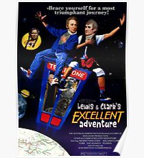 Lewis und Clarks ausgezeichnetes Abenteuer Poster
