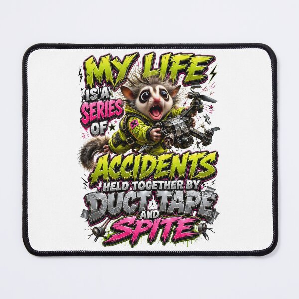 Item preview, My Life Is A Series Of Accidents Held Together By Duct Tape And Spite designed and sold by Sovereign Supply Co..
