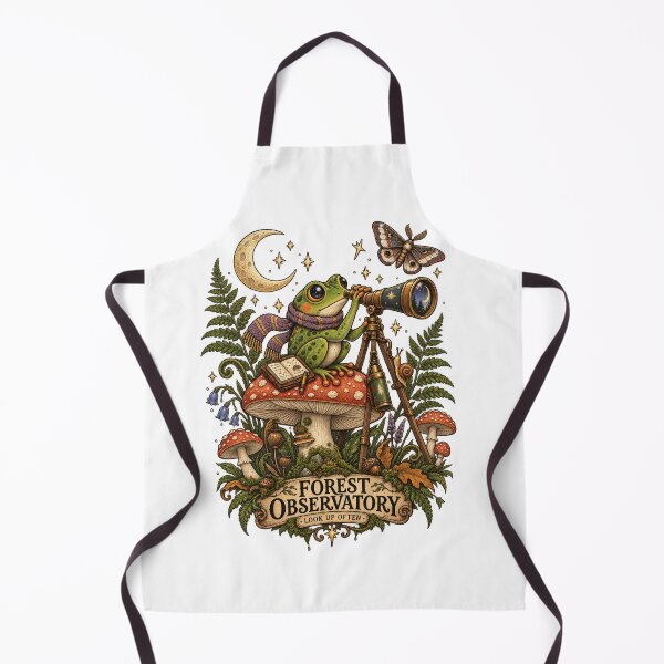 Item preview, Forest Observatory Frog Stargazer designed and sold by Trendy-Artistry.