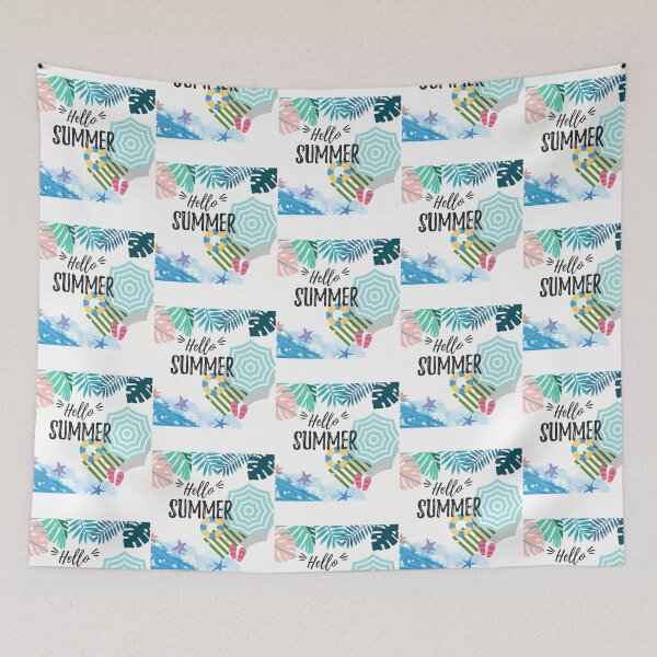 Item preview, Hello Summer designed and sold by linn-kathline.
