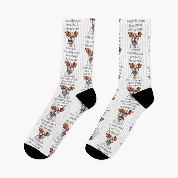 Item preview, I Fetched Your Slippers Not Fetch My Snacks Dog Lover'S Humor designed and sold by linn-kathline.