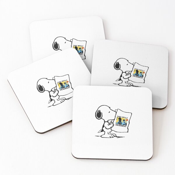 Item preview, Snoopy Reading Newspaper tame impala band designed and sold by AuraVistas.