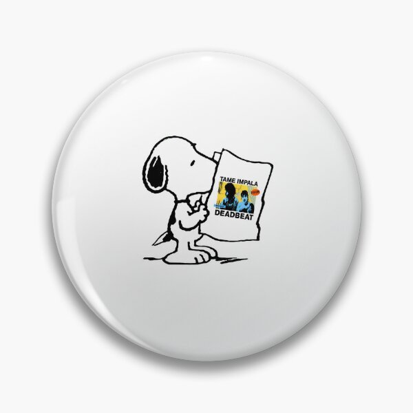 Item preview, Snoopy Reading Newspaper tame impala band designed and sold by AuraVistas.