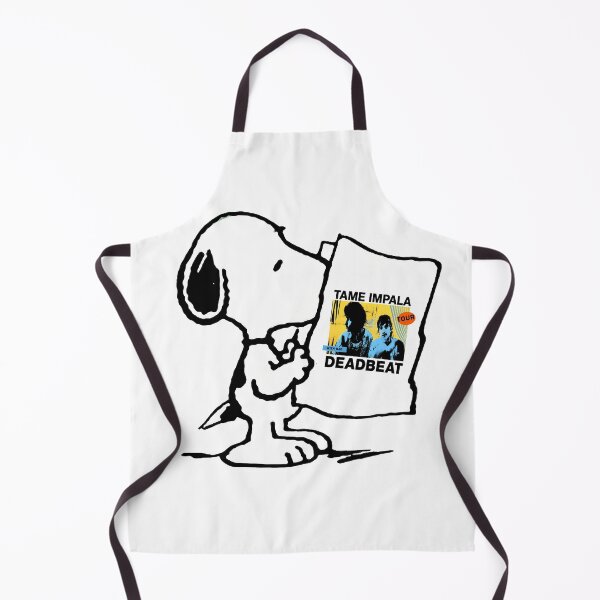 Item preview, Snoopy Reading Newspaper tame impala band designed and sold by AuraVistas.