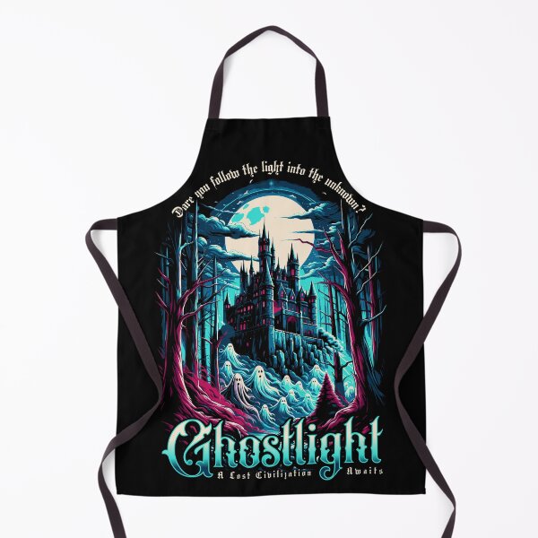Item preview, Ghostlight Haunted Castle Fantasy T-Shirt, Dark Academia Gothic designed and sold by vec4u.