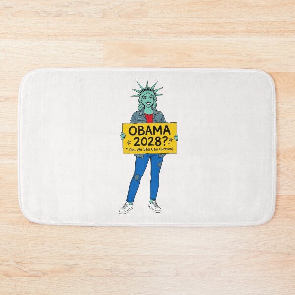 Item preview, Obama 2028 Yes We Still Can Dream Political Satire designed and sold by KungPowUnicorn.