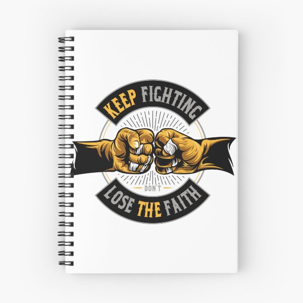 Item preview, Keep Fighting Dont Lose The Faith Fist Bump Motivation designed and sold by heedooppod.