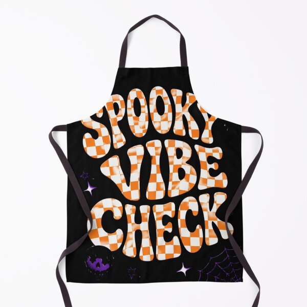Item preview, Spooky Vibe Check Halloween Checkered Retro Design. designed and sold by BriSher.
