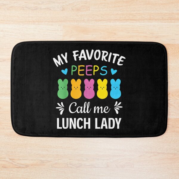 Item preview, My Favorite Peeps Call Me Lunch Lady Peeps Easter designed and sold by ivy-aiko.