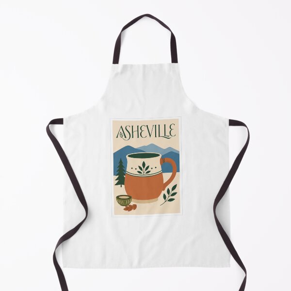 Item preview, Asheville Mountain Mug Travel Art designed and sold by Beyond Destinations.