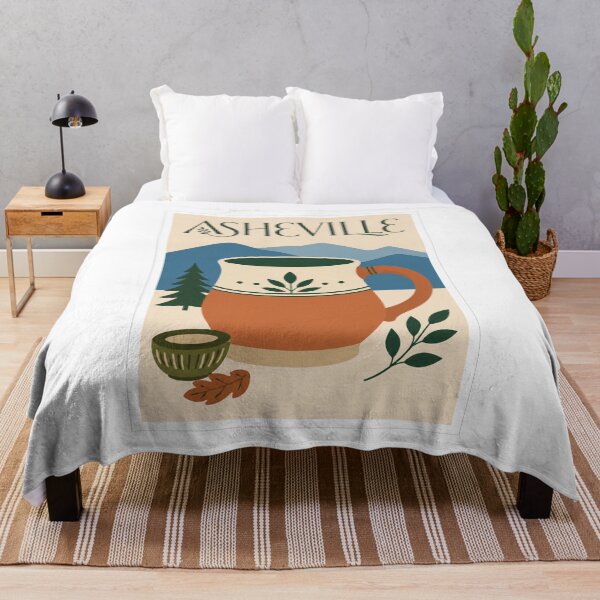 Item preview, Asheville Mountain Mug Travel Art designed and sold by Beyond Destinations.