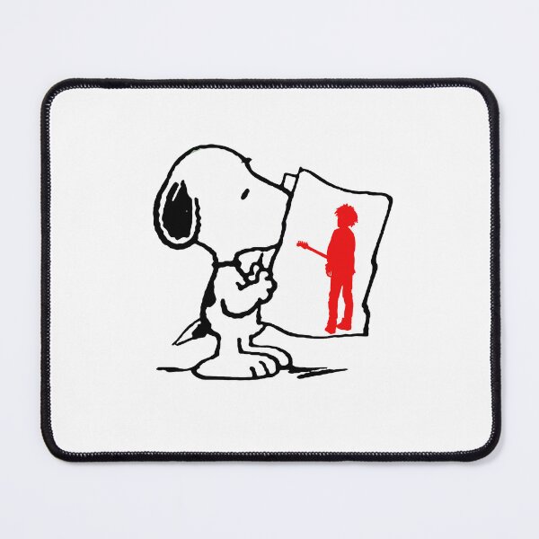Item preview, Snoopy Reading Newspaper robert smith the cure designed and sold by AuraVistas.