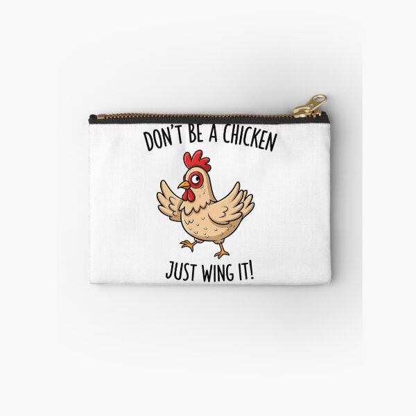 Item preview, Don'T Be A Chicken Just Wing It Confident Hen designed and sold by shockley-kashaz.