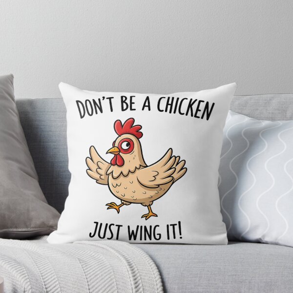 Item preview, Don'T Be A Chicken Just Wing It Confident Hen designed and sold by shockley-kashaz.