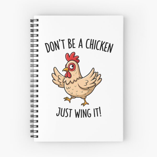 Item preview, Don'T Be A Chicken Just Wing It Confident Hen designed and sold by shockley-kashaz.