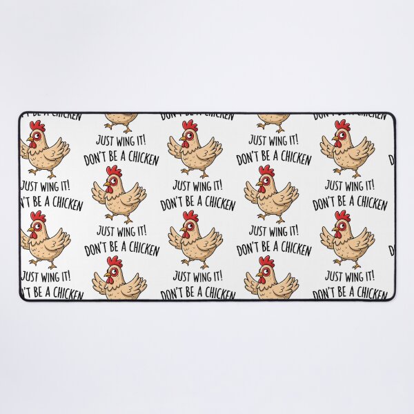 Item preview, Don'T Be A Chicken Just Wing It Confident Hen designed and sold by shockley-kashaz.