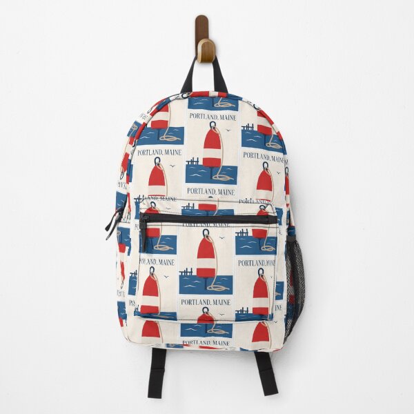 Item preview, Portland Maine Buoy Travel Art designed and sold by Beyond Destinations.