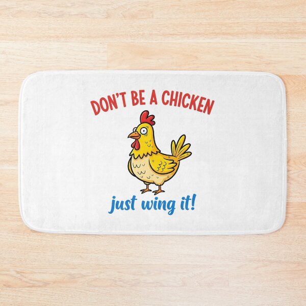 Item preview, Don'T Be A Chicken Just Wing It Funny Motivation designed and sold by shockley-kashaz.