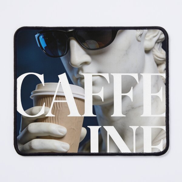 Item preview, Apollo Need Caffeine - Ancient Greek Statue Modern Aesthetic designed and sold by GodsMonsterss.