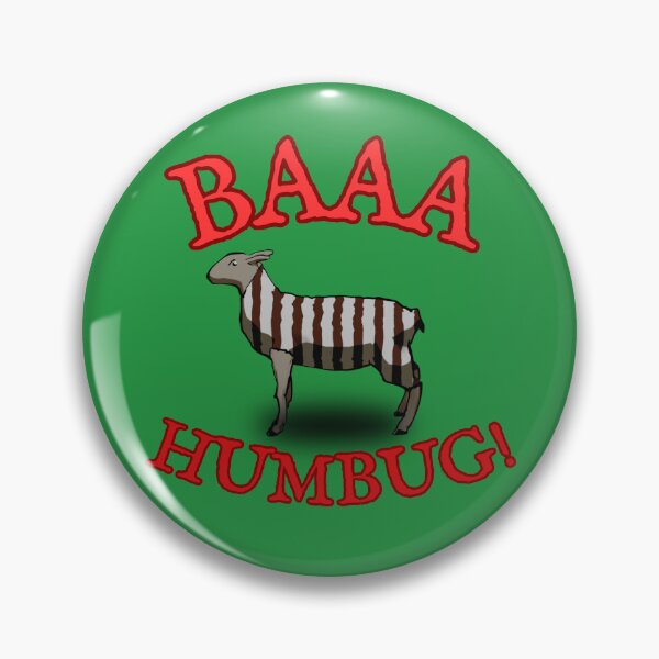 Artikelvorschau, Baaa Humbug! Mürrische Schafe zu Weihnachten. entworfen und verkauft von HeathWayPrints.