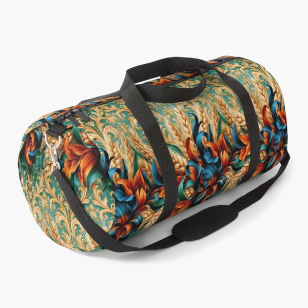 Item preview, Baroque Garden: Gilded Scrolls and Floral Grace designed and sold by Piotrek0001.