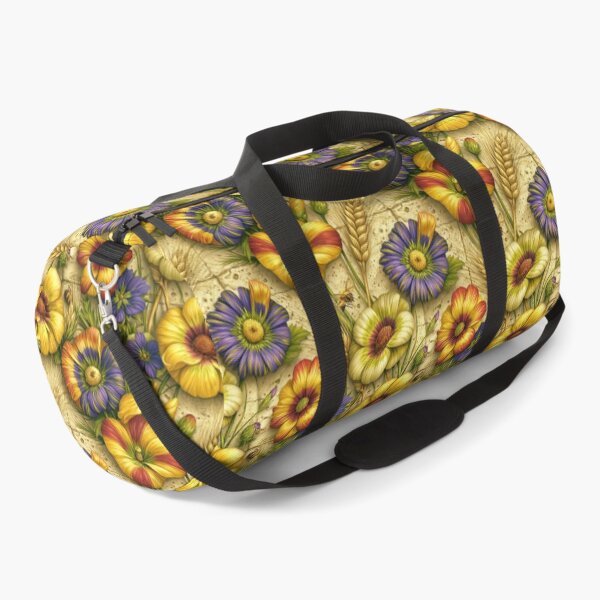 Item preview, Sun-Kissed Meadow: Antique Parchment Flower Art designed and sold by Piotrek0001.