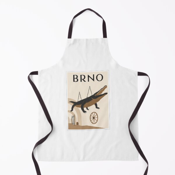 Item preview, Brno Dragon Travel Poster Art designed and sold by Beyond Destinations.