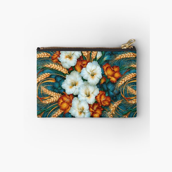 Item preview, Ethereal Tide: Marbled Teal and White Poppy Art designed and sold by Piotrek0001.