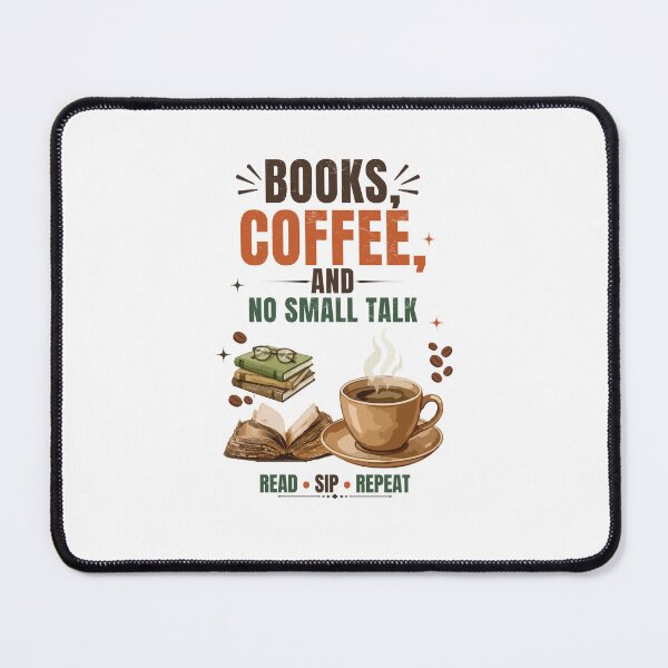 Item preview, Books Coffee And No Small Talk designed and sold by Uvclick.