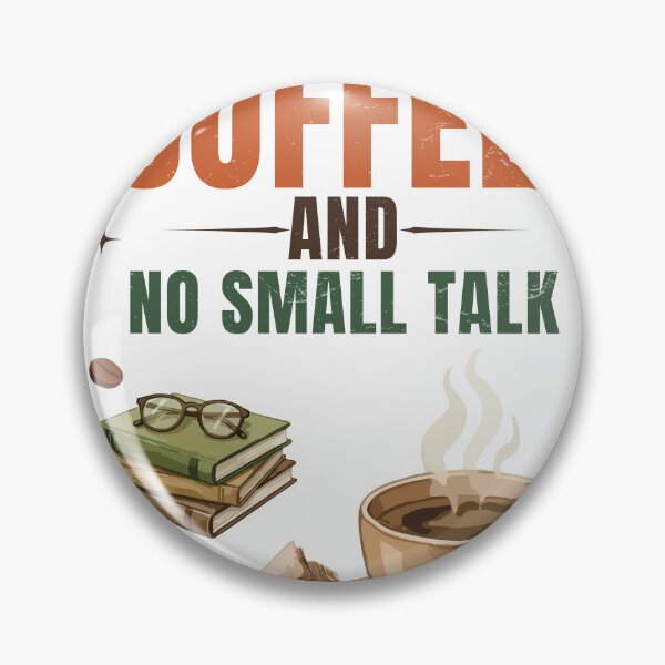 Item preview, Books Coffee And No Small Talk designed and sold by Uvclick.