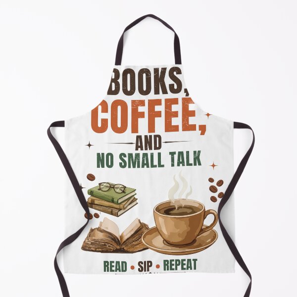 Item preview, Books Coffee And No Small Talk designed and sold by Uvclick.