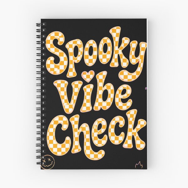 Item preview, Spooky Vibe Check Halloween Checkered Retro Design. designed and sold by BriSher.
