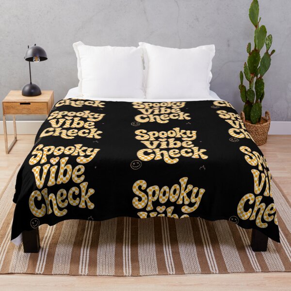 Item preview, Spooky Vibe Check Halloween Checkered Retro Design. designed and sold by BriSher.