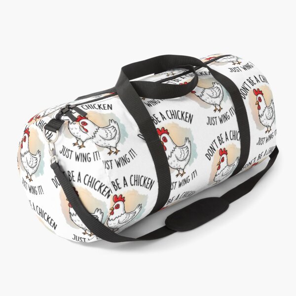 Item preview, Don'T Be A Chicken Just Wing It White Hen Motivation designed and sold by shockley-kashaz.