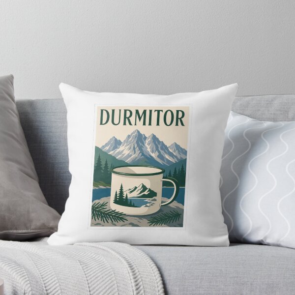 Item preview, Durmitor Mountain Camping Mug Art designed and sold by Beyond Destinations.