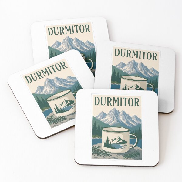 Item preview, Durmitor Mountain Camping Mug Art designed and sold by Beyond Destinations.