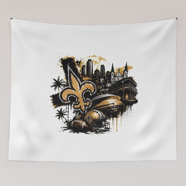 Item preview, New Orleans Fan Art Football City Grunge designed and sold by Flessner97.