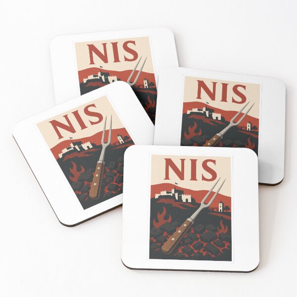 Item preview, Niš Serbian Grill Travel Poster designed and sold by Beyond Destinations.