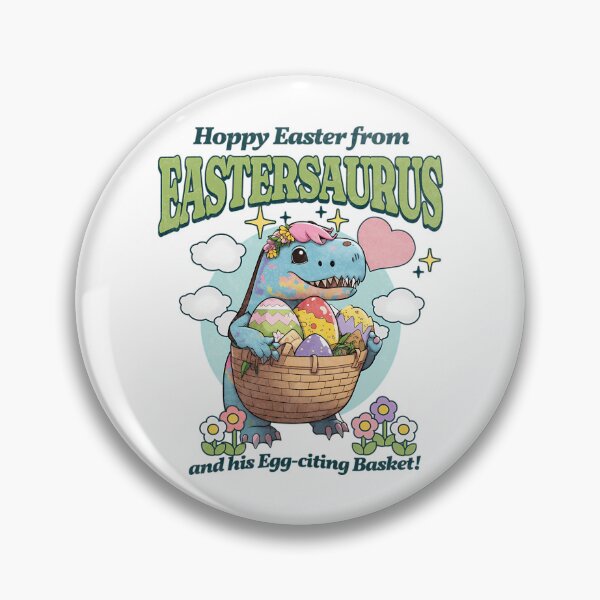 Item preview, Easter Saurus Funny Easter Dinosaur designed and sold by alara-kite.