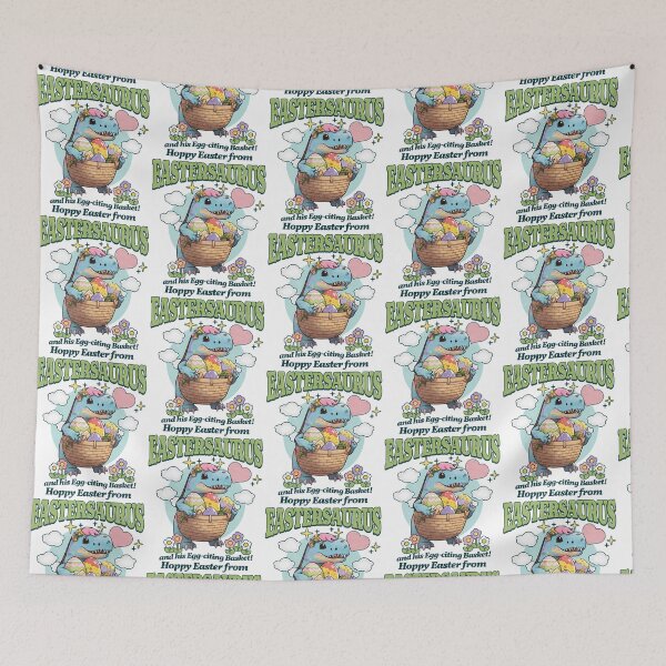 Item preview, Easter Saurus Funny Easter Dinosaur designed and sold by alara-kite.