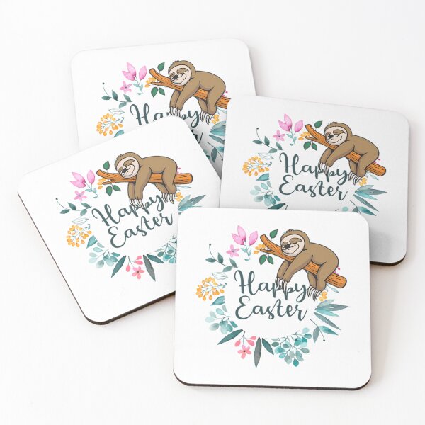Item preview, Easter And Sloth Masks Easter And Sloth Amazing Dress Easter And Sloth Shirts For Adults And Kids Easter And Sloth Shower Curtains Easter And Sloth Mugs Easter And Sloth designed and sold by ely-brittaney.