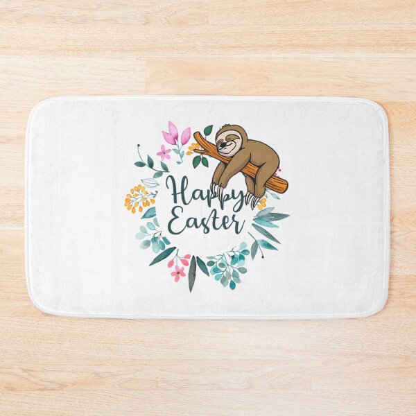 Item preview, Easter And Sloth Masks Easter And Sloth Amazing Dress Easter And Sloth Shirts For Adults And Kids Easter And Sloth Shower Curtains Easter And Sloth Mugs Easter And Sloth designed and sold by ely-brittaney.