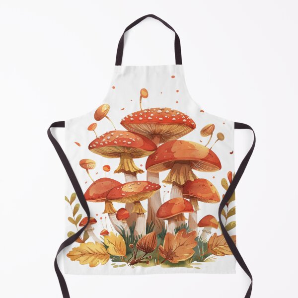 Item preview, Mushroom Fairy Ring Magical Autumn Forest Art designed and sold by DreamelleStudio.